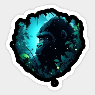 gorilla Sticker